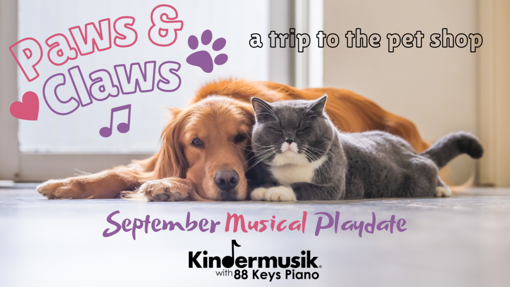 Join Our September Playdate: Paws & Claws!