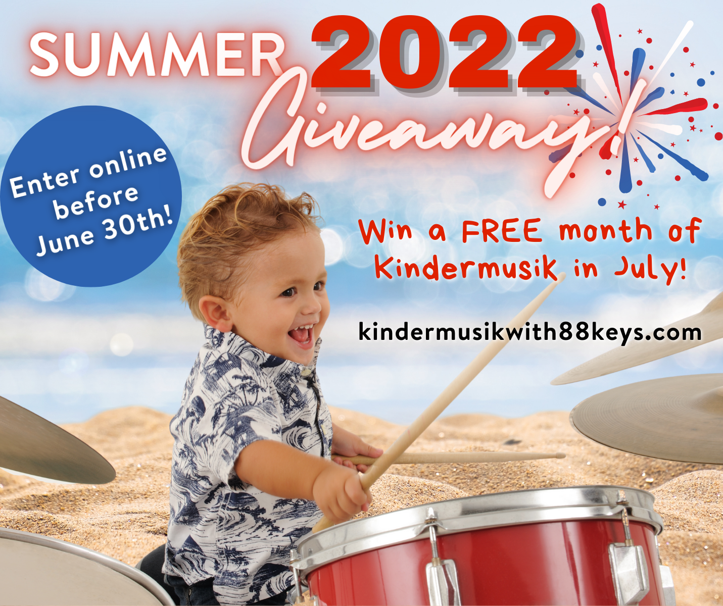 Summer 2022 Giveaway: Win FREE Kindermusik in July!