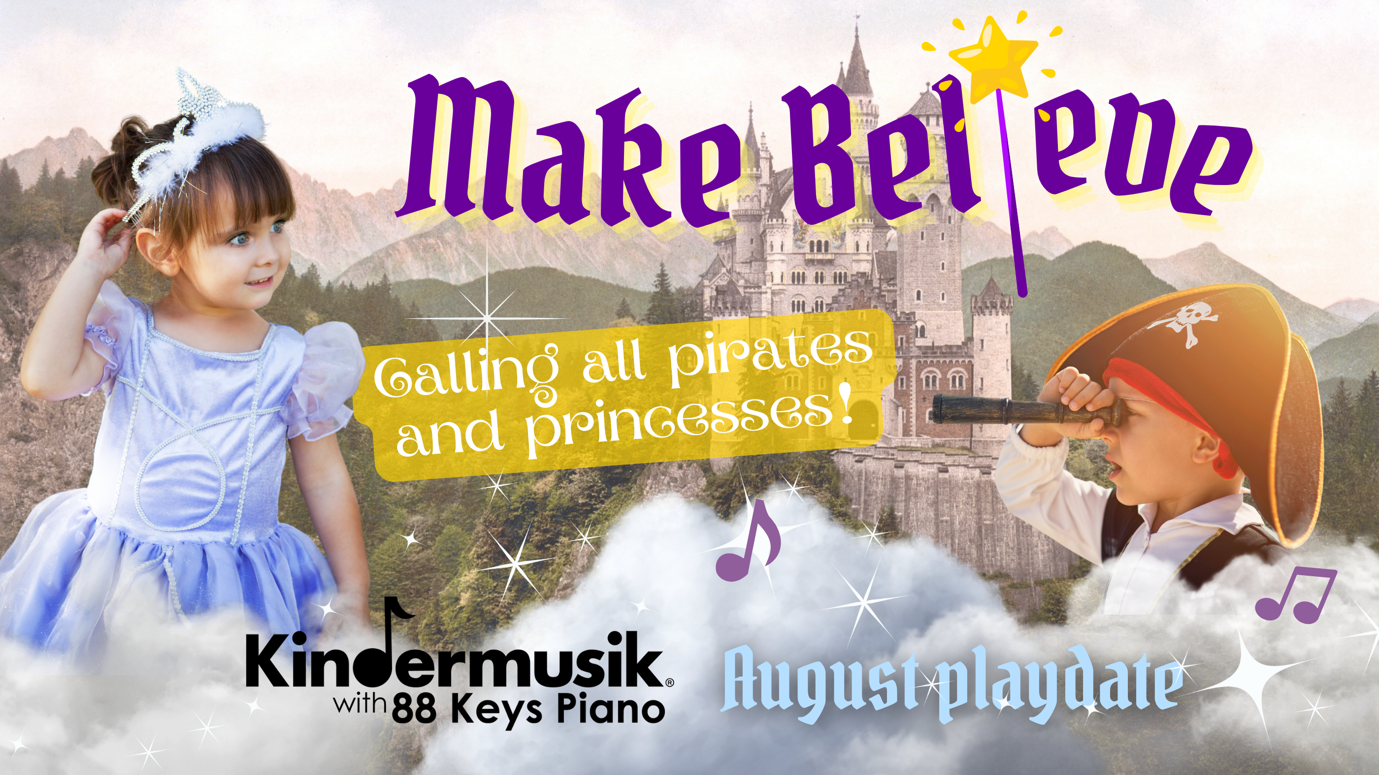 August Playdate: Make Believe!