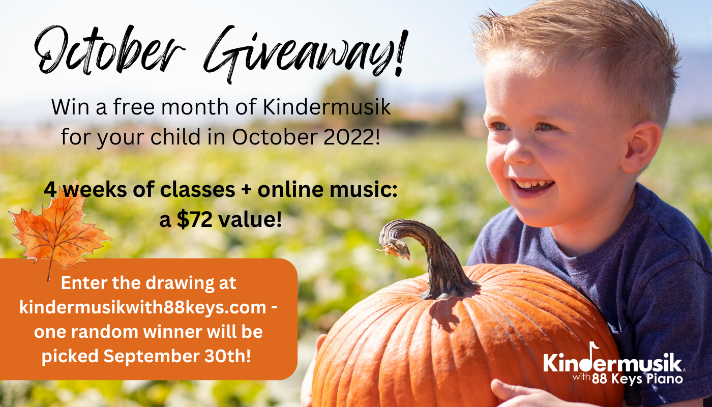 Fall Giveaway: Win Free October Kindermusik!