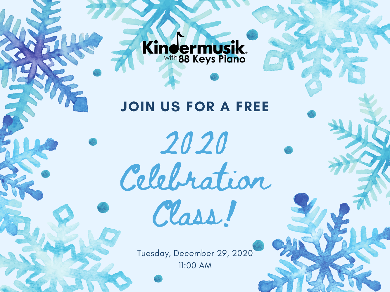 2020 Celebration Classes
