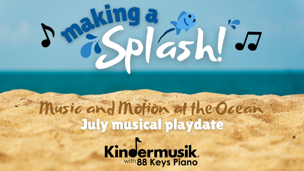 ❗️2 spots left in our ocean playdate tomorrow! 🐬🎵
